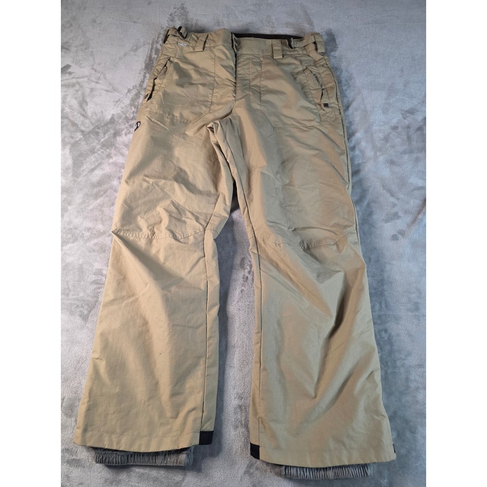 Columbia Convert Snowboard Pants Mens Large Tan Ski Cargo Waterproof RN 69724